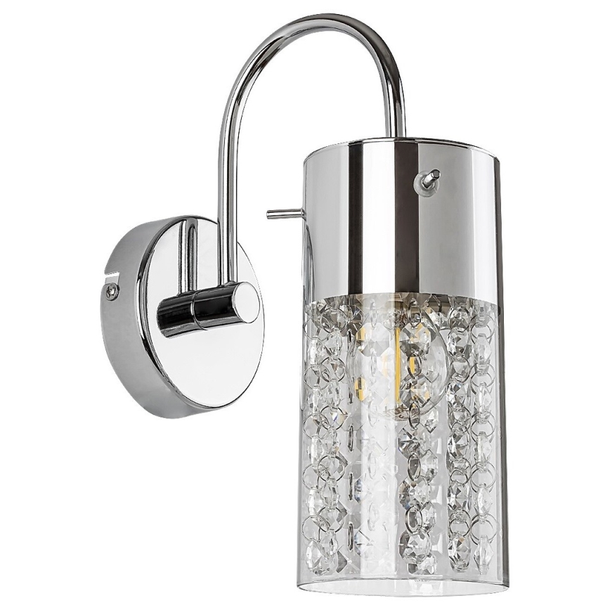 Rabalux - Zidna svjetiljka za kupaonicu 1xE14/40W/230V IP44 sjajni krom