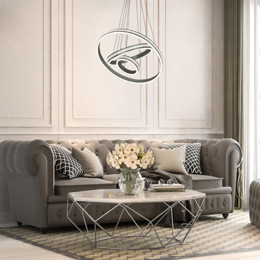 Rabalux - LED Luster na sajli LED/75W/230V