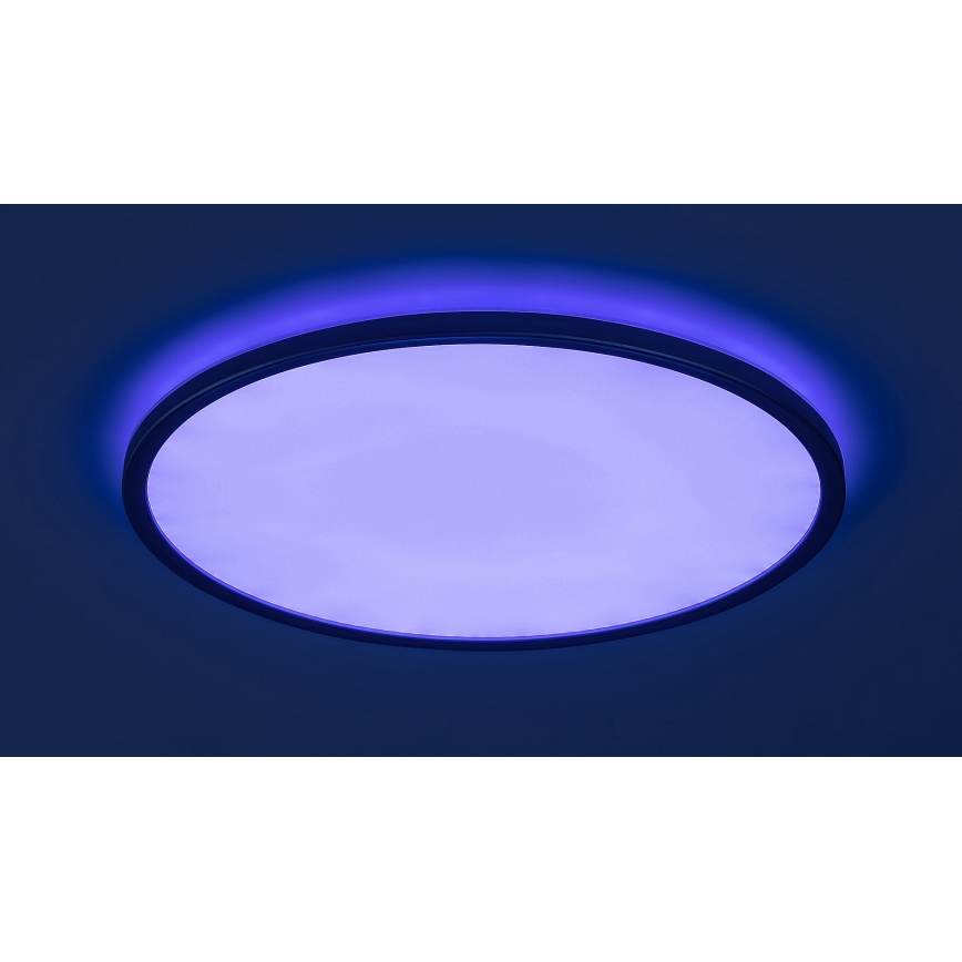Rabalux - LED RGB Prigušiva stropna svjetiljka LED/22W/230V Wi-Fi Tuya + daljinski upravljač
