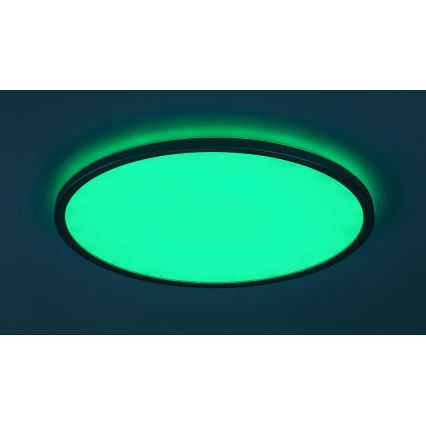 Rabalux - LED RGB Prigušiva stropna svjetiljka LED/22W/230V Wi-Fi Tuya + daljinski upravljač