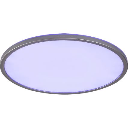 Rabalux - LED RGB Prigušiva stropna svjetiljka LED/22W/230V Wi-Fi Tuya + daljinski upravljač