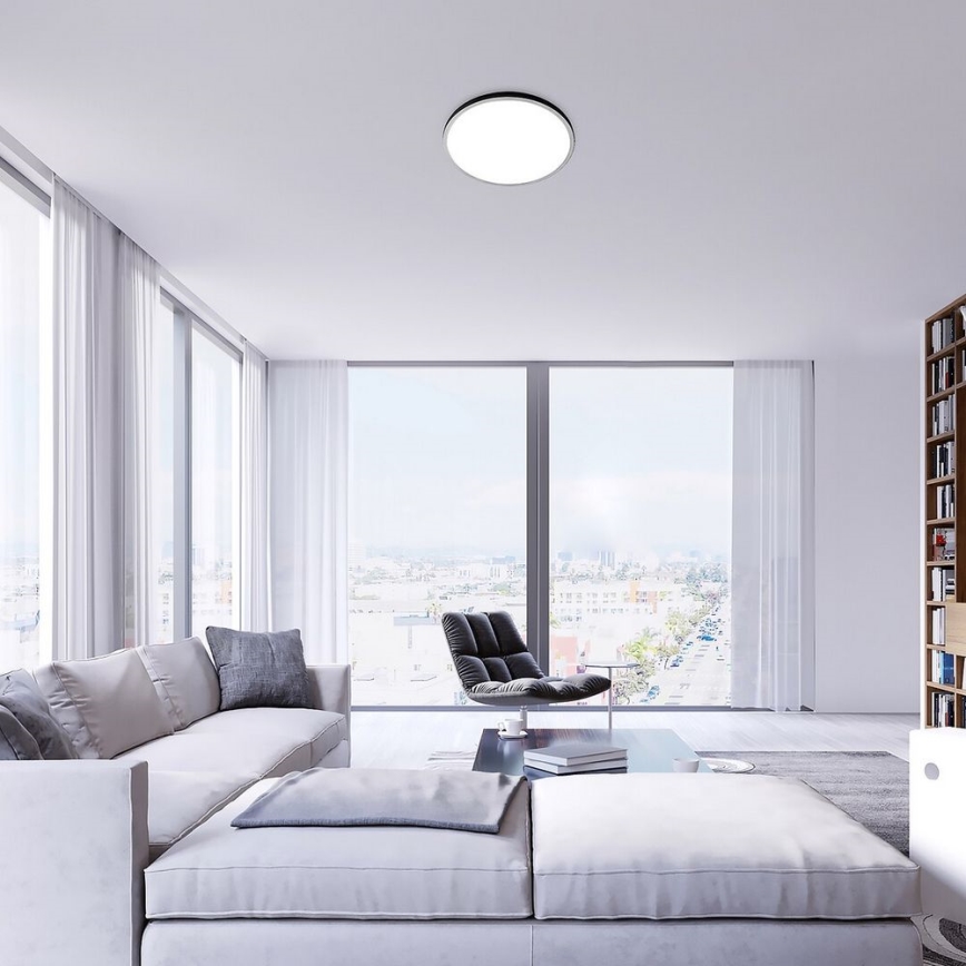 Rabalux - LED RGB Prigušiva stropna svjetiljka LED/22W/230V Wi-Fi Tuya + daljinski upravljač