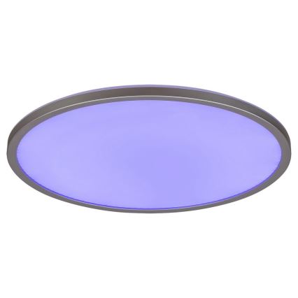 Rabalux - LED RGB Prigušiva stropna svjetiljka LED/22W/230V Wi-Fi Tuya + daljinski upravljač