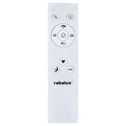 Rabalux - LED RGB Prigušiva stropna svjetiljka LED/22W/230V Wi-Fi Tuya + daljinski upravljač