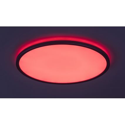 Rabalux - LED RGB prigušiva stropna svjetiljka LED/22W/230V Wi-Fi Tuya + daljinski upravljač Ø 41,5 cm