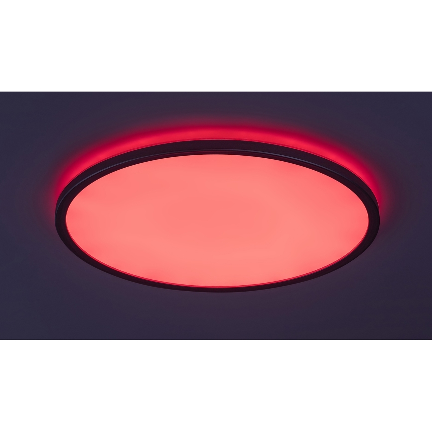 Rabalux - LED RGB prigušiva stropna svjetiljka LED/22W/230V Wi-Fi Tuya + daljinski upravljač Ø 41,5 cm