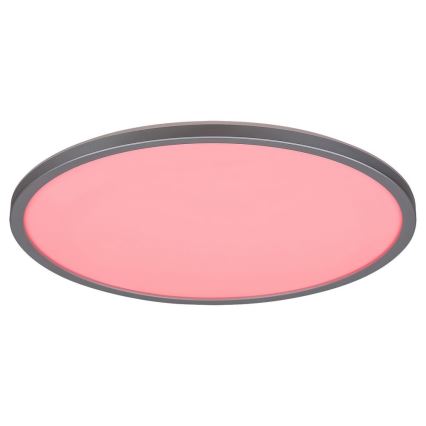 Rabalux - LED RGB prigušiva stropna svjetiljka LED/22W/230V Wi-Fi Tuya + daljinski upravljač Ø 41,5 cm