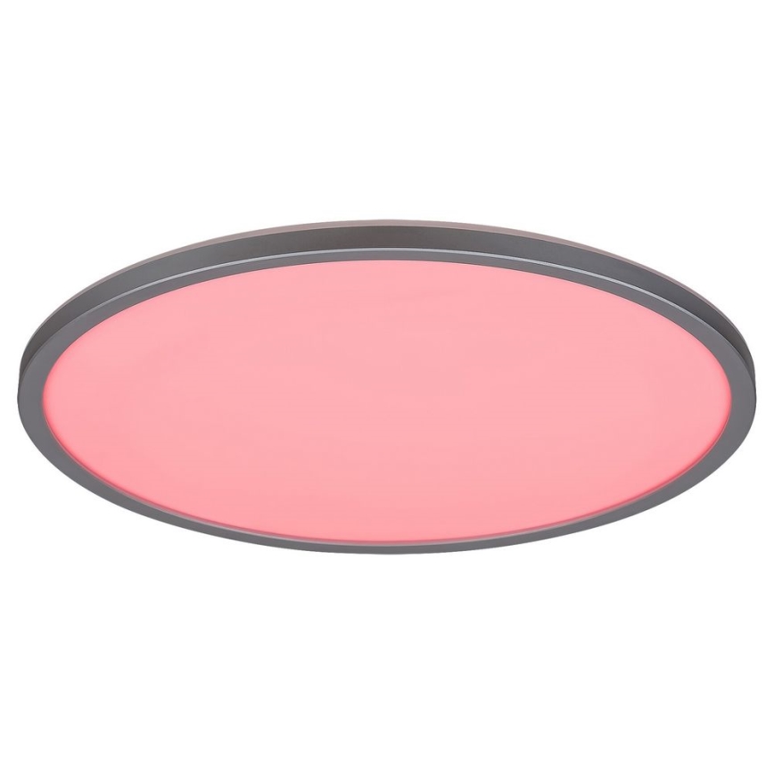 Rabalux - LED RGB prigušiva stropna svjetiljka LED/22W/230V Wi-Fi Tuya + daljinski upravljač Ø 41,5 cm