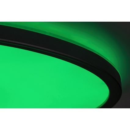 Rabalux - LED RGB stropna svjetiljka s prigušivanjem LED/22W/230V Wi-Fi Tuya + daljinski upravljač