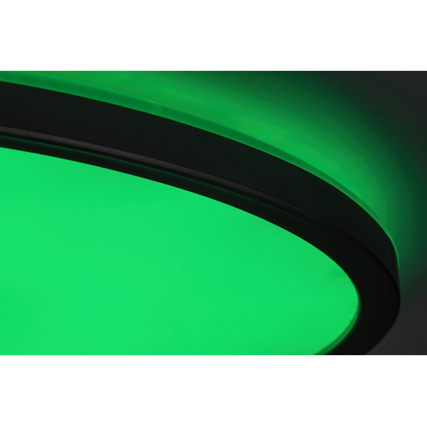 Rabalux - LED RGB stropna svjetiljka s prigušivanjem LED/22W/230V Wi-Fi Tuya + daljinski upravljač