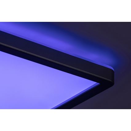 Rabalux - LED RGB Prigušiva stropna svjetiljka LED/22W/230V Wi-Fi Tuya + daljinski upravljač