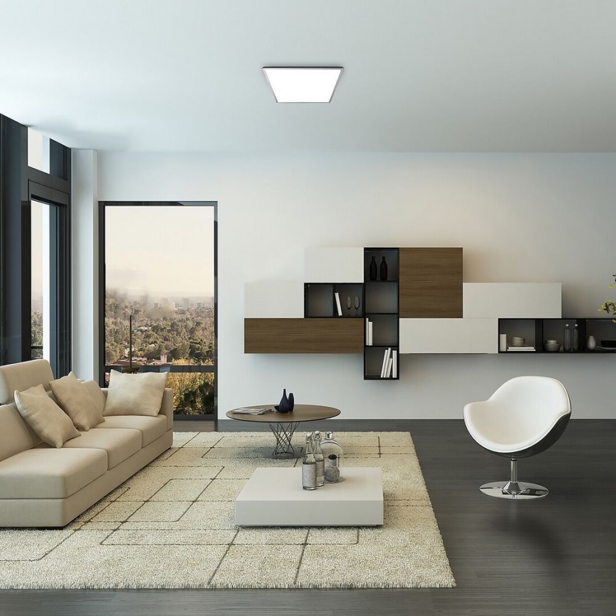 Rabalux - LED RGB stropna svjetiljka s prigušivanjem LED/22W/230V Wi-Fi Tuya + daljinski upravljač