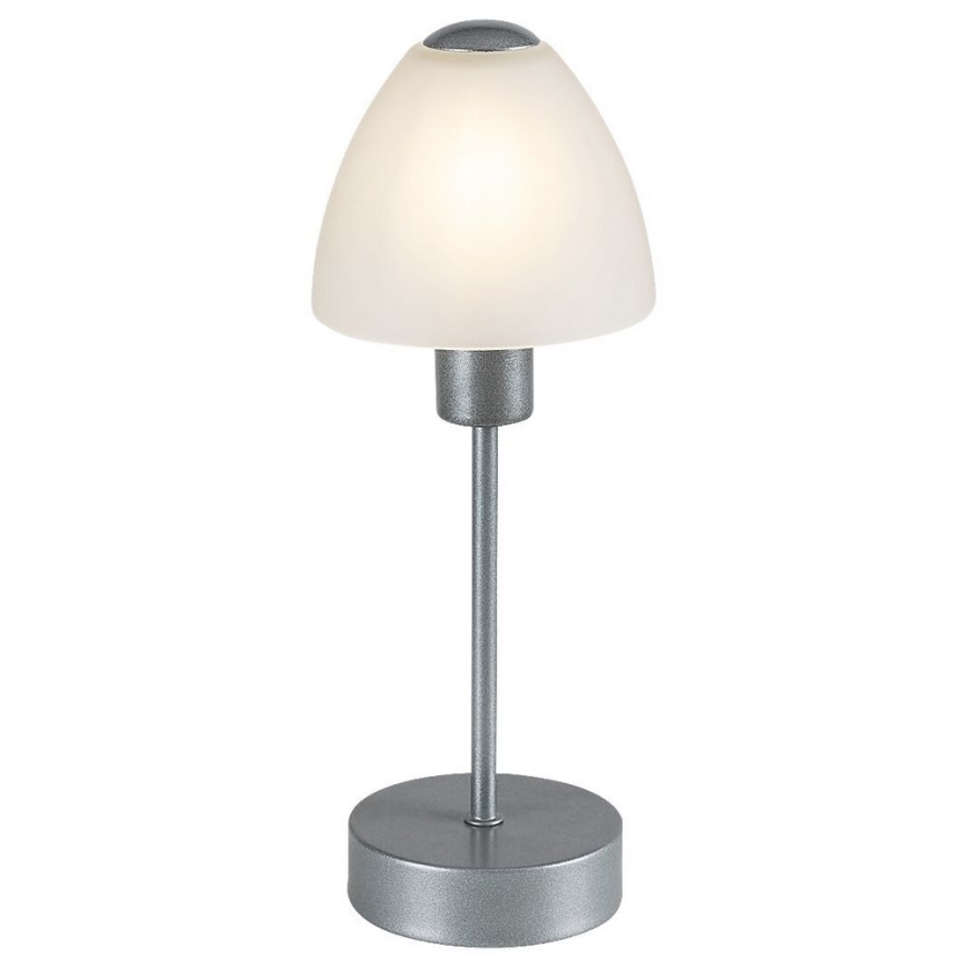 Rabalux - Prigušiva stolna lampa 1xE14/40W/230V mat krom