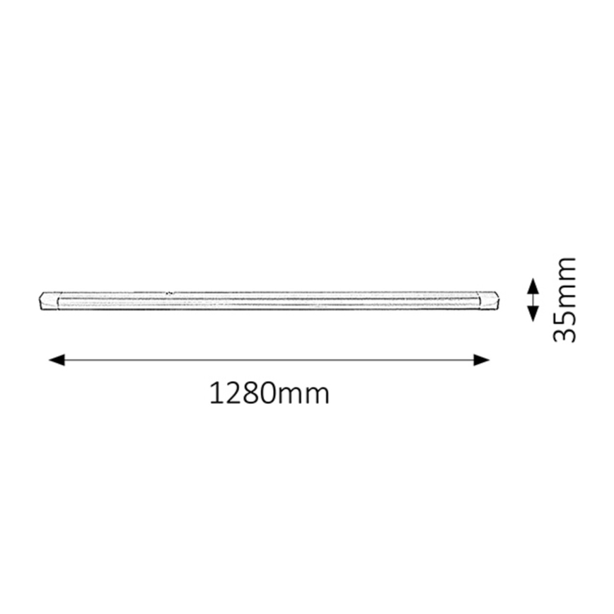 Rabalux - Podelementna svjetiljka 1xG13/36W/230V 128 cm
