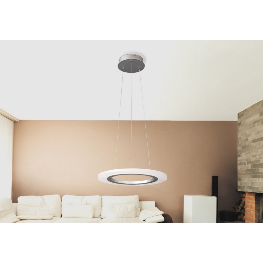 Rabalux 2428 - LED Luster ADRIENNE LED/20W/230V srebrna