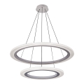 Rabalux 2429 - LED Luster ADRIENNE LED/62W/230V srebrna