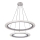Rabalux 2429 - LED Luster ADRIENNE LED/62W/230V srebrna