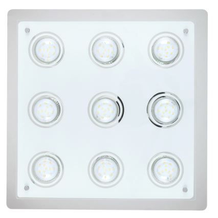 Rabalux - LED stropna svjetiljka NAOMI 9xGU10/5W 38x38 cm