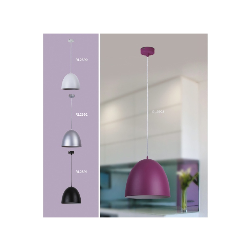 Rabalux - Luster OLIVIA 1xE27/60W/230V Ø 30 cm
