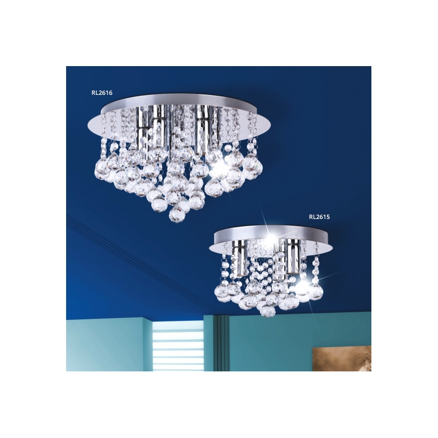 Rabalux 2615 - Stropna svjetiljka CORINNA 3xE14/40W/230V