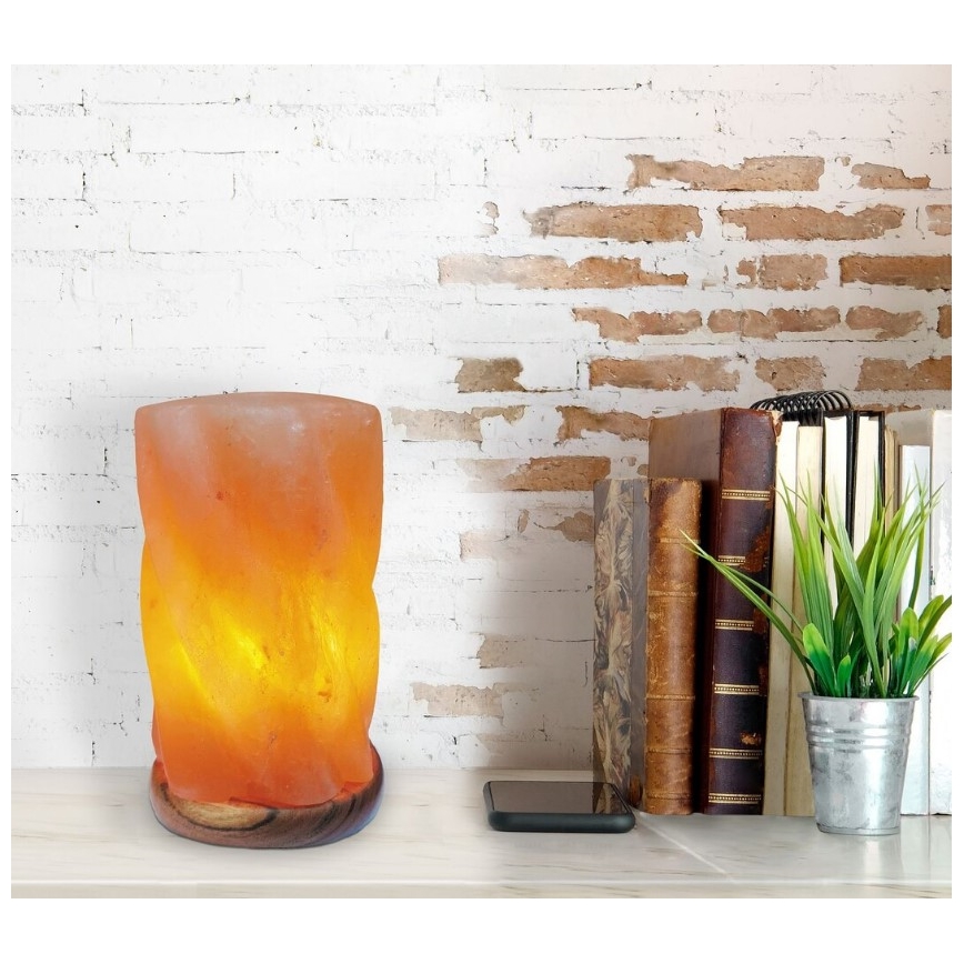 Rabalux - Solna lampa 1xE14/15W/230V akacija 3,6 kg