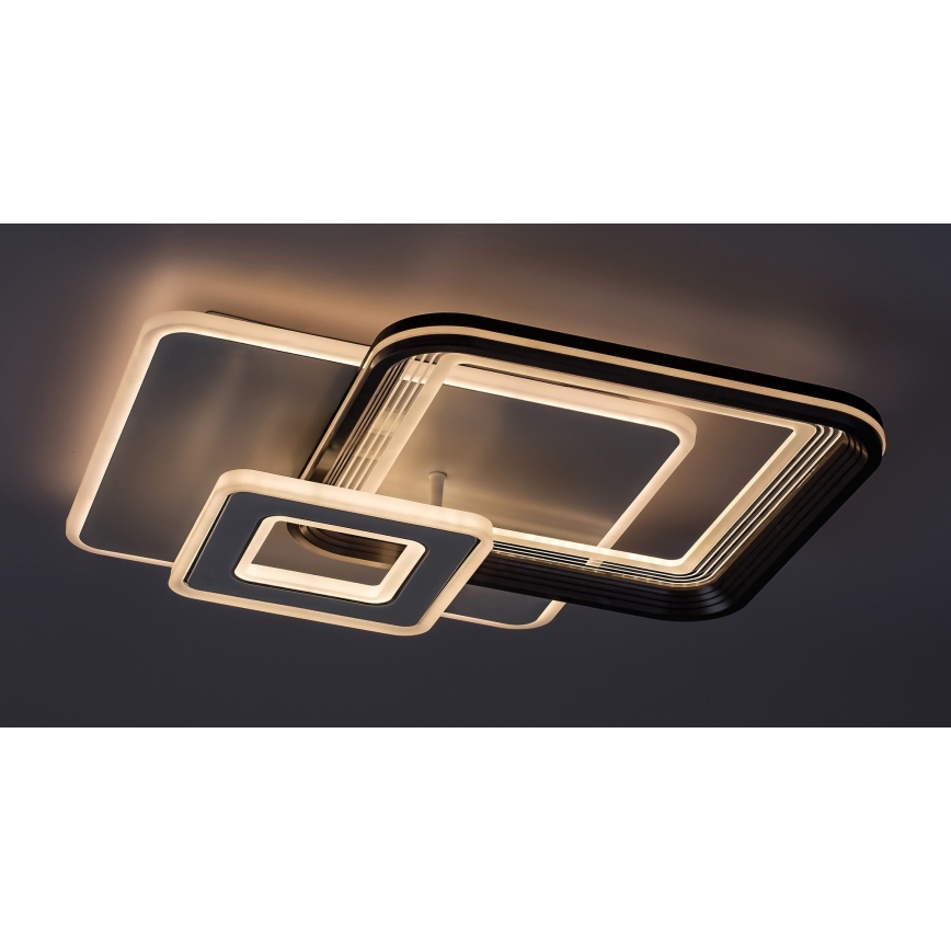 Rabalux - LED stropni luster s mogućnošću prigušivanja LED/48W/230V 3000K/4000K/6000K + s daljinskim upravljačem 49,5x49,5 cm