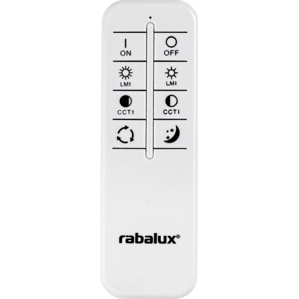 Rabalux - LED stropni luster s mogućnošću prigušivanja LED/48W/230V 3000K/4000K/6000K + s daljinskim upravljačem 49,5x49,5 cm