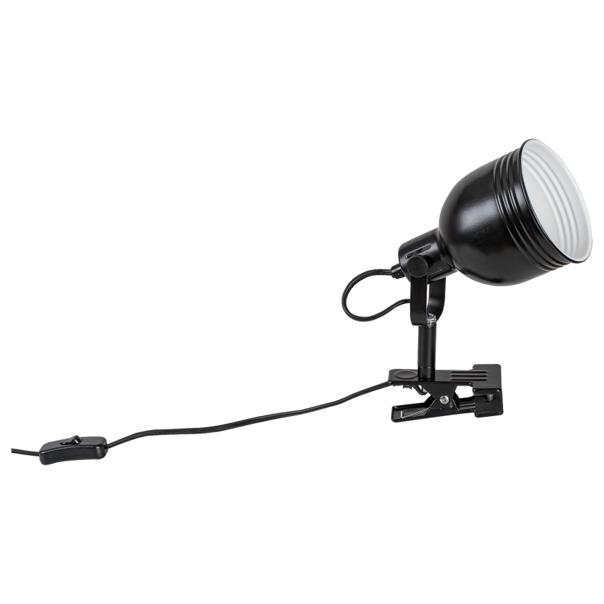 Rabalux - Lampa s kvačicom 1xE14/25W/230V crna