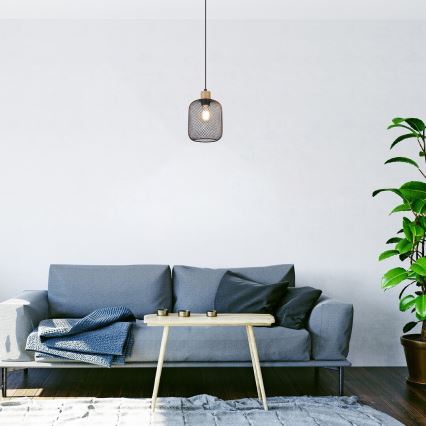 Rabalux - Luster na užetu 1xE27/60W/230V