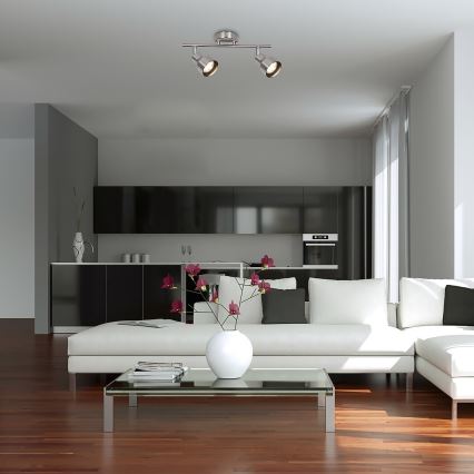 Rabalux - Ugradbena svjetiljka 2xGU10/50W/230V