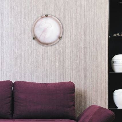 Rabalux - Stropna svjetiljka 1xE27/60W/230V alabastreno staklo