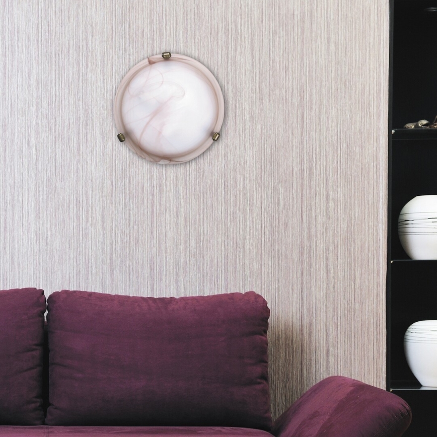 Rabalux - Stropna svjetiljka 1xE27/60W/230V alabastreno staklo