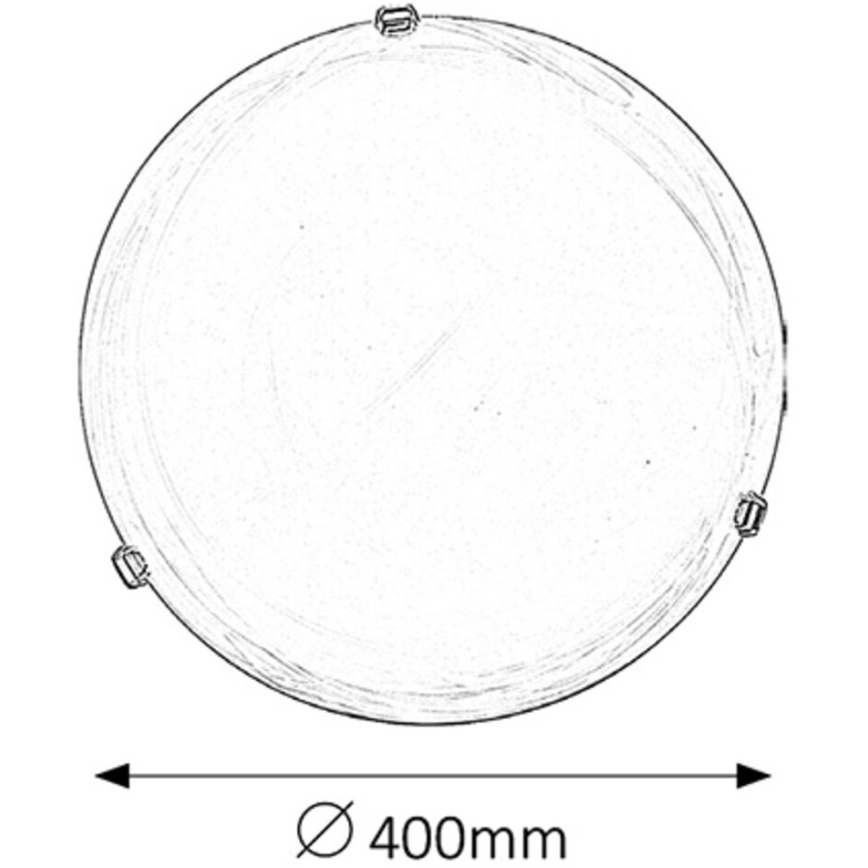 Rabalux - Stropna svjetiljka 2xE27/60W/230V alabastreno staklo