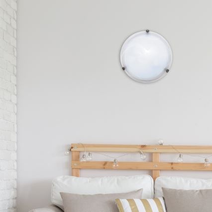 Rabalux - Stropna svjetiljka 2xE27/60W/230V alabastersko staklo