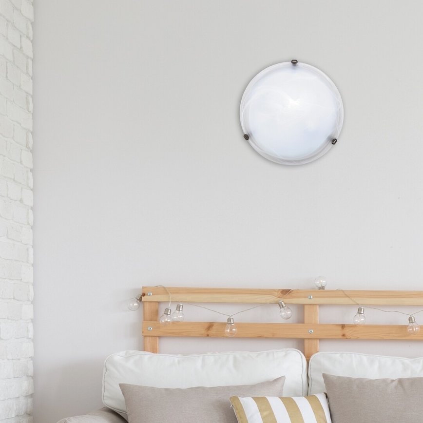 Rabalux - Stropna svjetiljka 2xE27/60W/230V alabastersko staklo