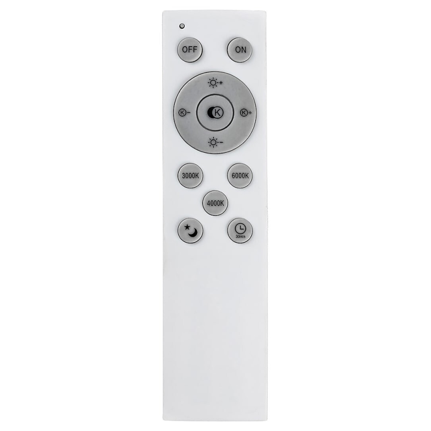Rabalux - LED Prigušiva stropna svjetiljka LED/60W/230V 60 cm + daljinski upravljač