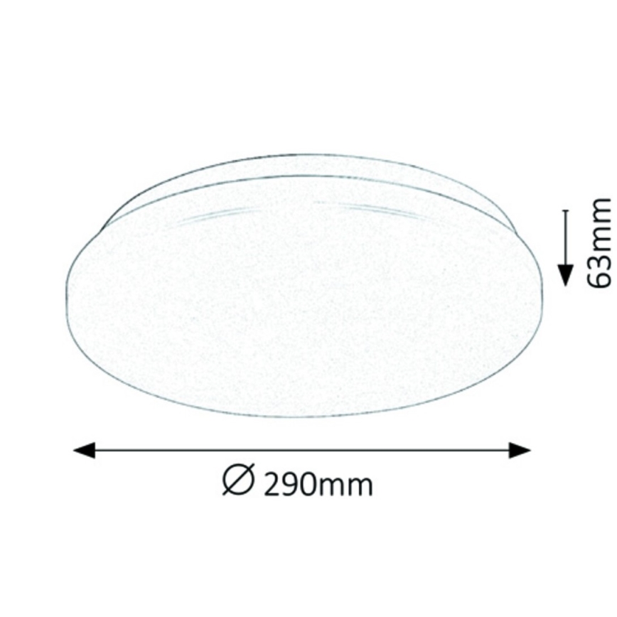 Rabalux - LED stropna svjetiljka LED/20W/230V Ø 29 cm
