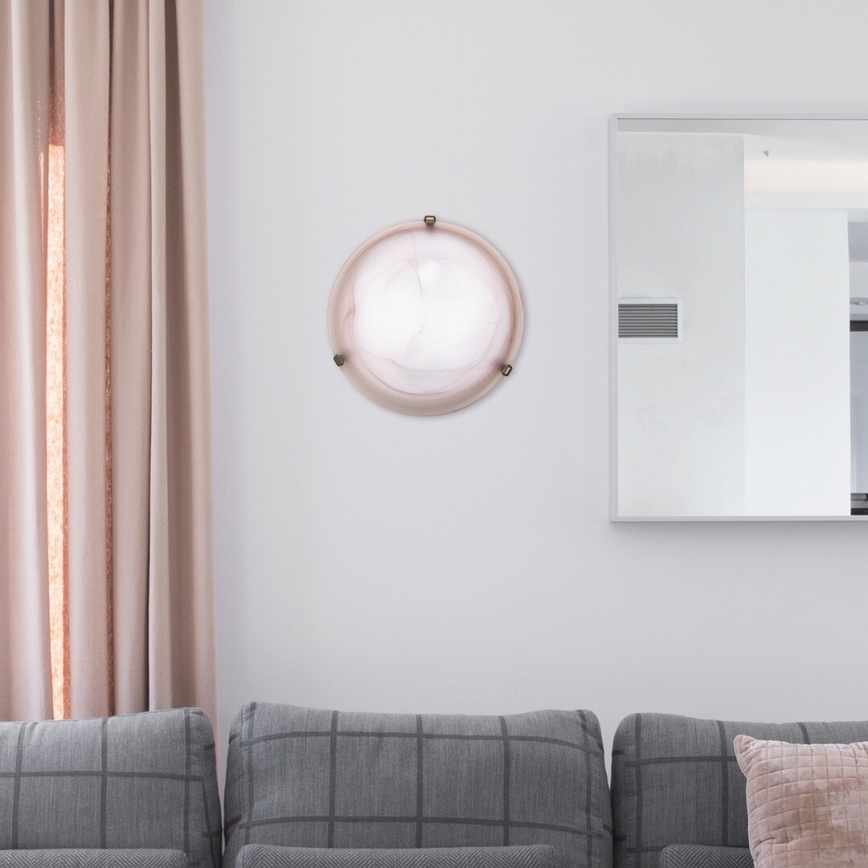 Rabalux - Stropna svjetiljka 2xE27/60W/230V alabastreno staklo