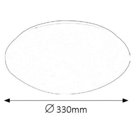 Rabalux - LED Stropna svjetiljka LED/18W/230V