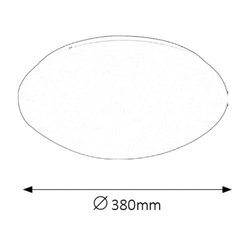 Rabalux - LED Stropna svjetiljka za kupaonicu LED/24W/230V IP44