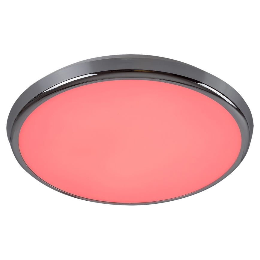 Rabalux - LED RGB Prigušiva stropna svjetiljka za kupaonicu LED/18W/230V pr. 30 cm 3000-6500K IP44 + daljinski upravljač