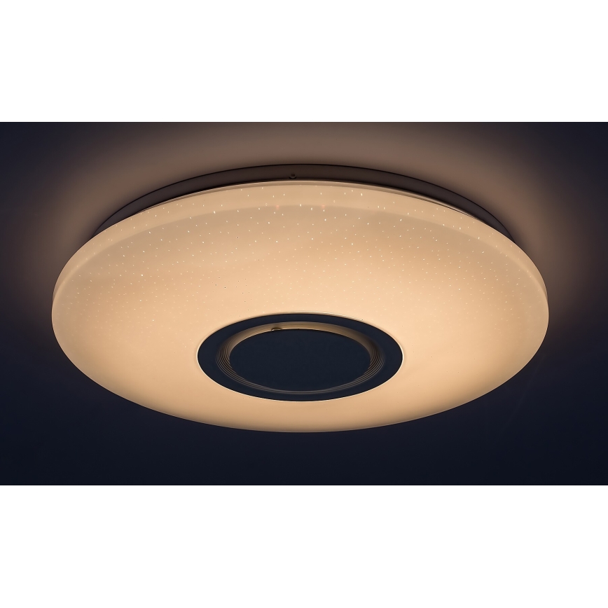 Rabalux - LED RGB Prigušiva stropna svjetiljka sa zvučnikom LED/24W/230V Wi-Fi Tuya + daljinski upravljač