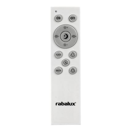 Rabalux - LED RGB Prigušiva stropna svjetiljka sa zvučnikom LED/24W/230V Wi-Fi Tuya + daljinski upravljač