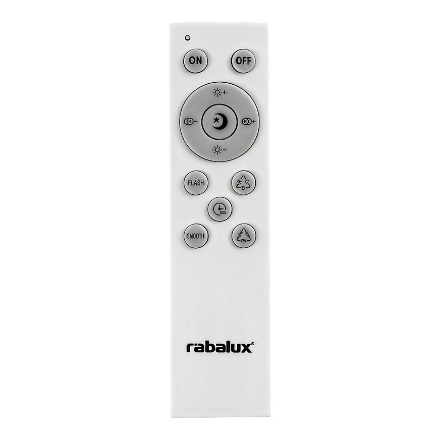 Rabalux - LED RGB Prigušiva stropna svjetiljka sa zvučnikom LED/24W/230V Wi-Fi Tuya + daljinski upravljač