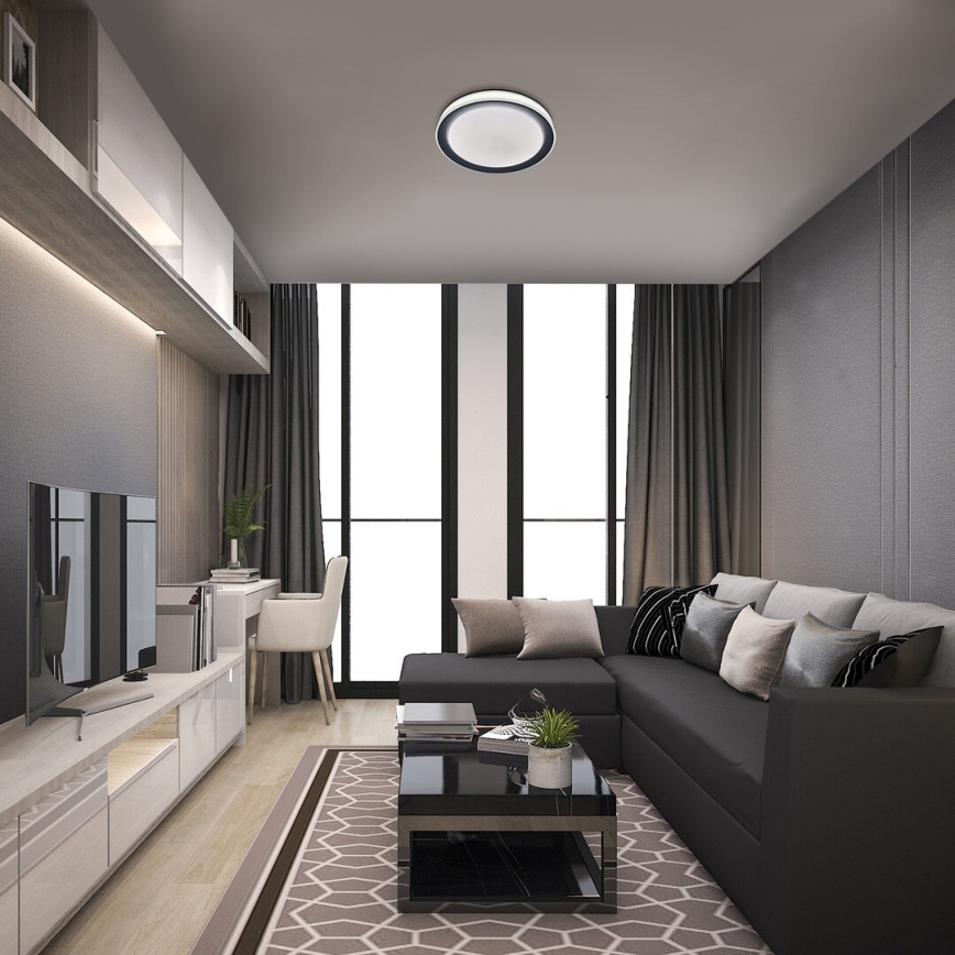 Rabalux - LED RGB Prigušiva stropna svjetiljka LED/40W/230V 2700-6500K Wi-Fi Tuya  + daljinski upravljač