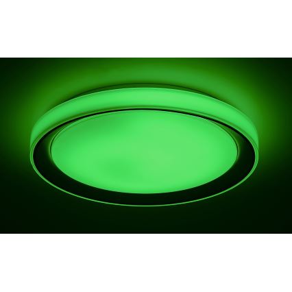Rabalux - LED RGB Prigušiva stropna svjetiljka LED/40W/230V 2700-6500K Wi-Fi Tuya  + daljinski upravljač