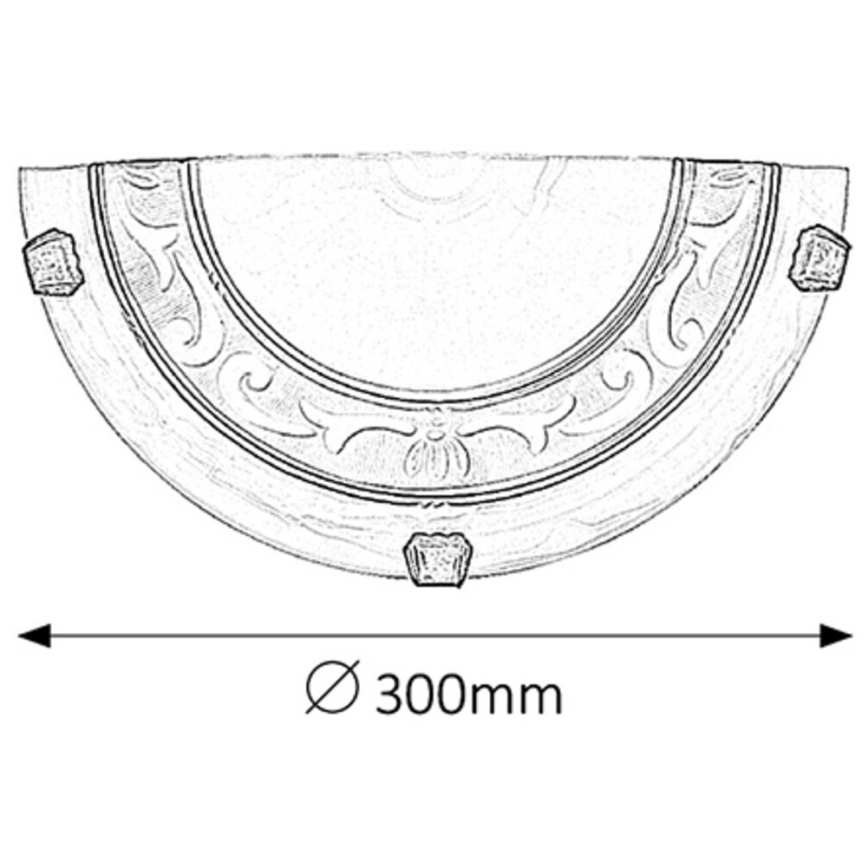 Rabalux - Zidna svjetiljka 1xE27/60W/230V