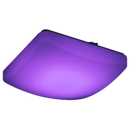Rabalux - LED RGB Prigušiva stropna svjetiljka s daljinskim upravljačem LED/16W/230V
