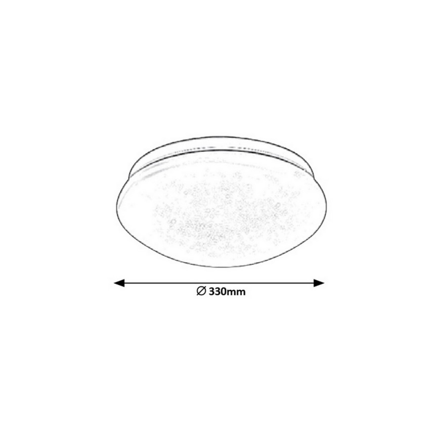 Rabalux - LED Stropna svjetiljka LED/18W/230V