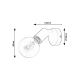Rabalux - Zidna reflektorska svjetiljka 1xE27/40W/230V